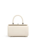 New leather one-shoulder crossbody women's bag in cowhide with clamshell box shape, available in four colours