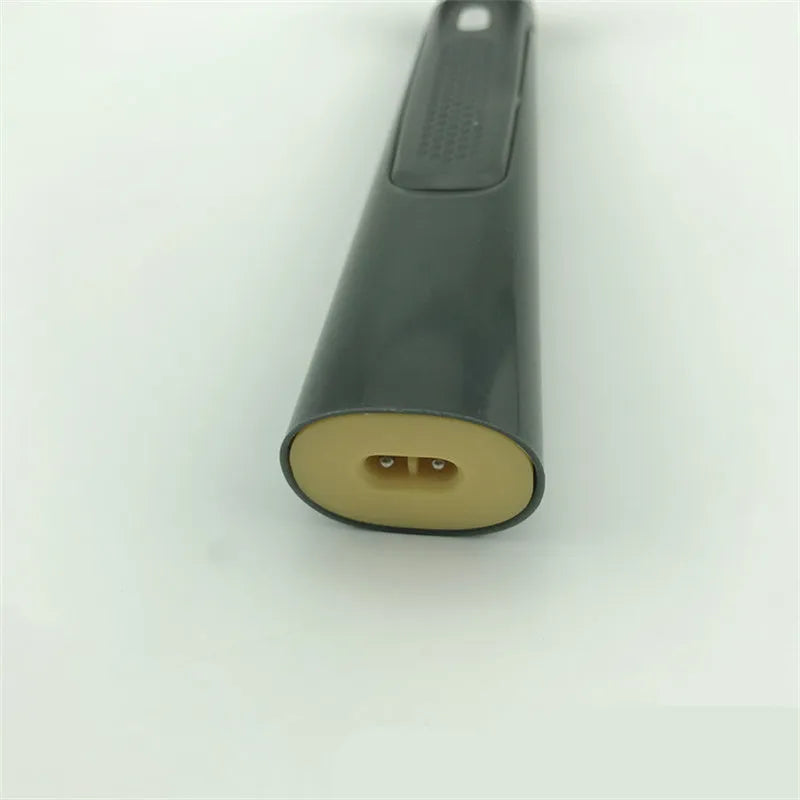 Wireless rechargeable precision shaver with LED light and ergonomic handle