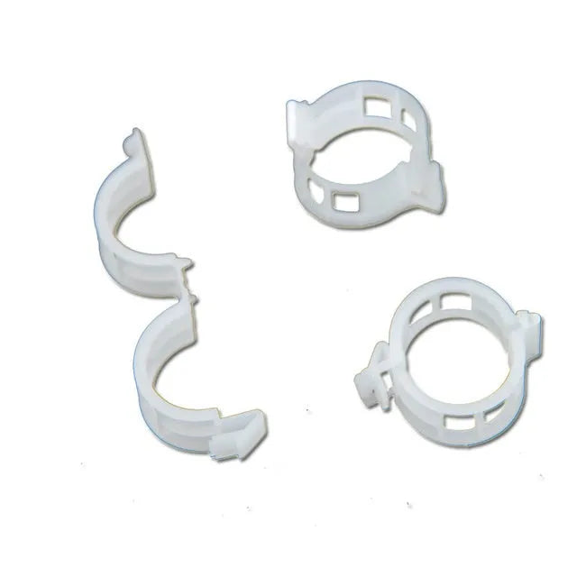 50-piece set of plastic garden plant grafting clips for tomato and twig support