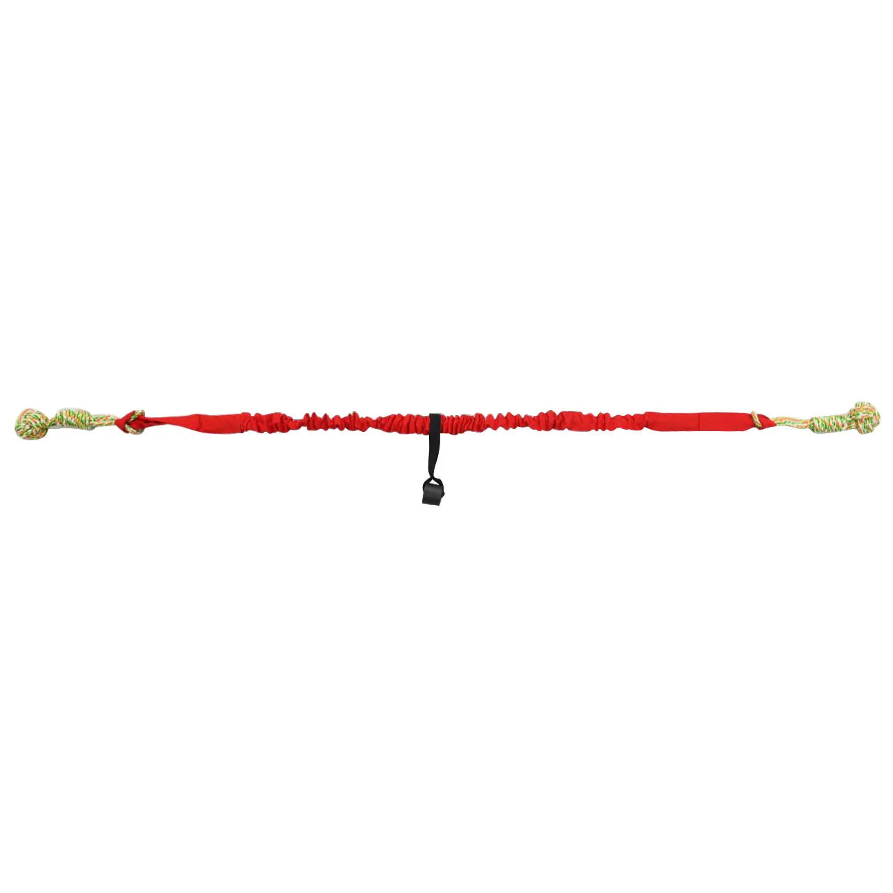 Cotton rope dog tug toy in black, grey or red colours for interactive play