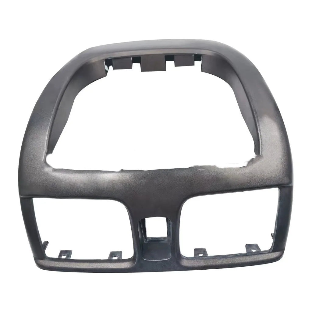 Black ABS plastic car dashboard air outlet face cover for Nissan measuring 36x29x9cm