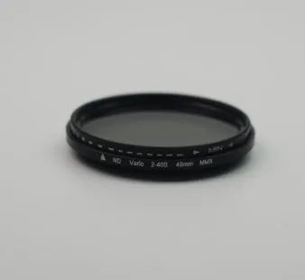 Adjustable multi-diameter camera neutral density filter with ND2 ND4 ND8 ND400 gradings