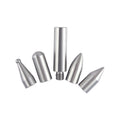Three alloy steel car dent repair hook crowbars for vehicle body panel maintenance work