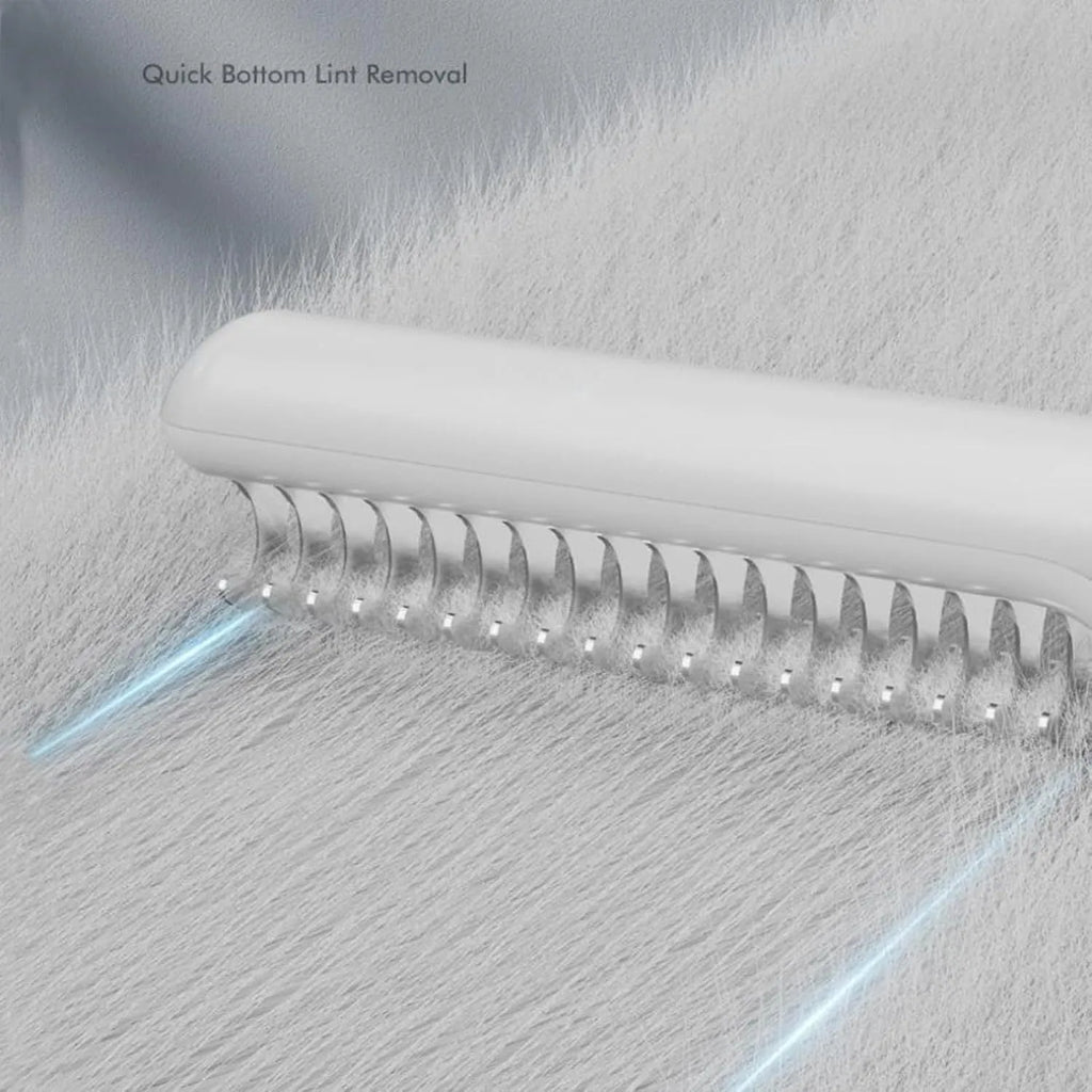 Stainless steel pet dematting comb grooming brush with comfortable handle