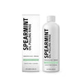 100ml spearmint oil pulling rinse mouthwash bottle with clove and peppermint oils