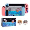 Nintendo Switch OLED Submarine Exploration TPU PC protective case cover with two-layer construction