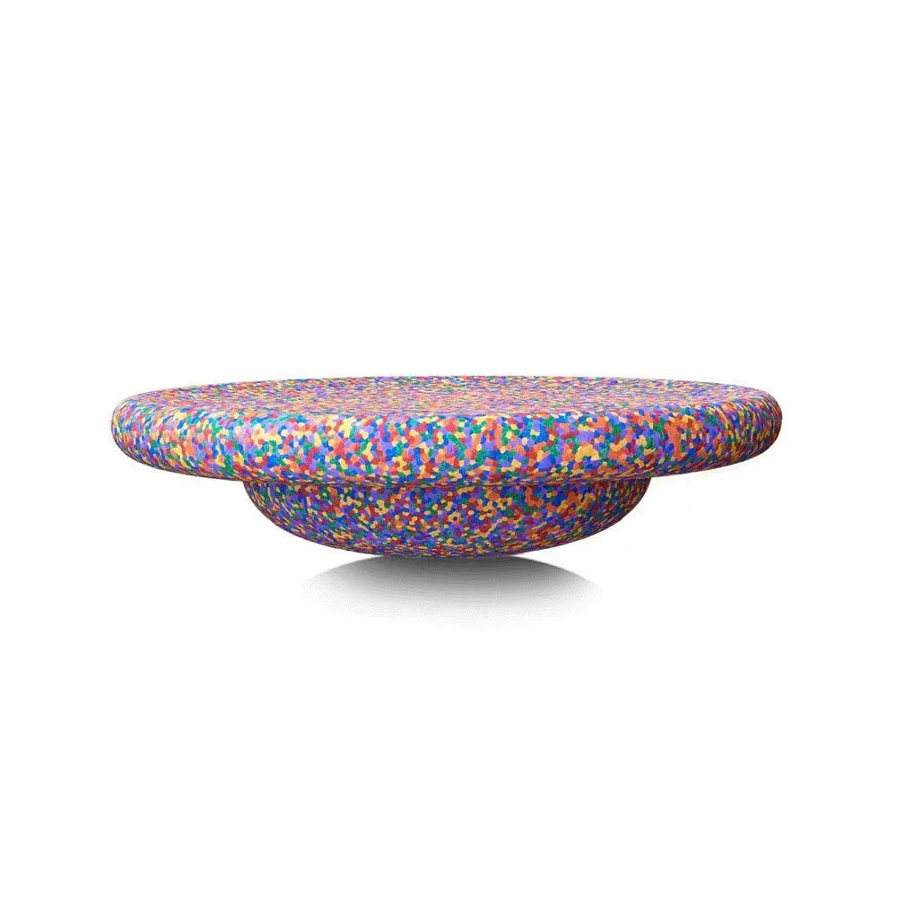 Plastic surf balance board for children ages 4-6 in mixed wood and black wood colour designs