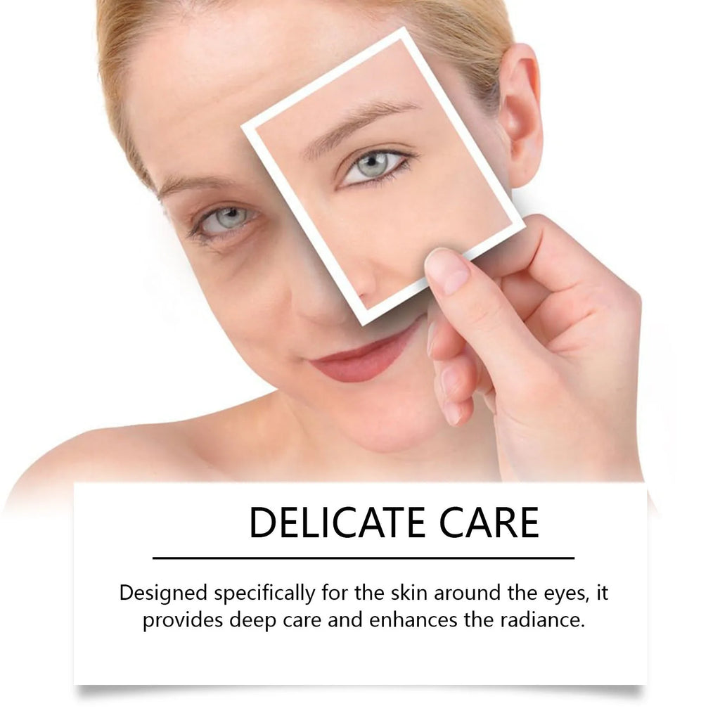 Collagen Light Wrinkle Eye Cream in 100g jar for anti-aging under-eye care