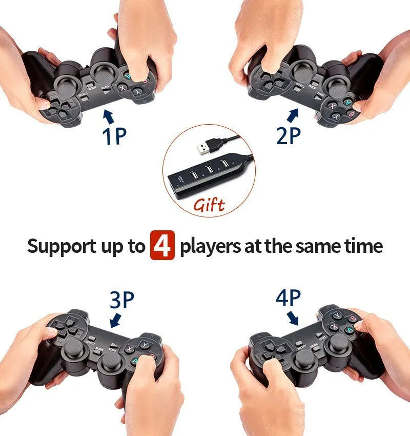 Super ConsoleX wired game controller with USB cable and SNES-style colour options