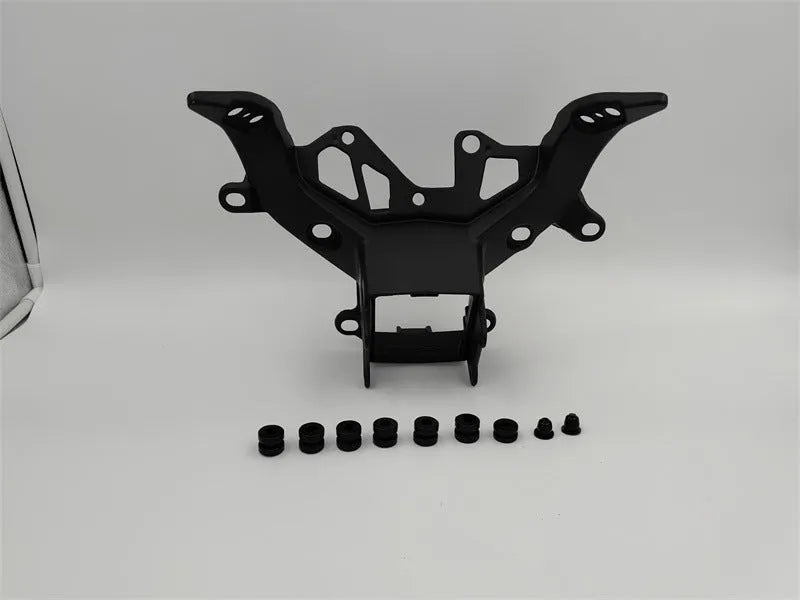 Black heavy aluminium headlight bracket for BMW S 1000RR 2009-2018
