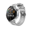 GS3 Max Smart Watch in black or silver with silicone strap on wrist, showing touchscreen display.