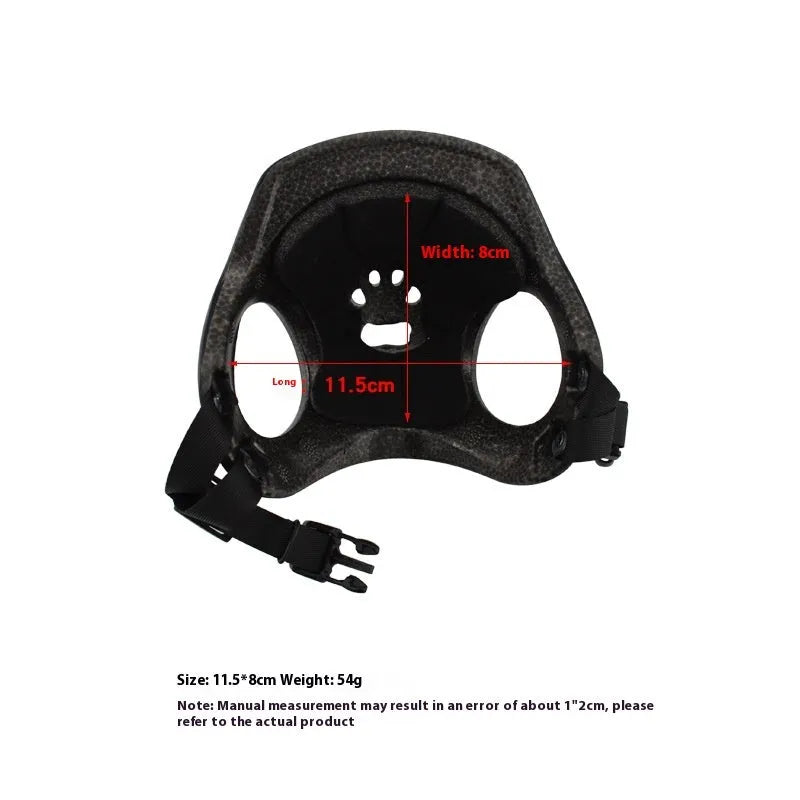 Plastic cycling hat helmet for small and medium dogs in black, white, and pink free size