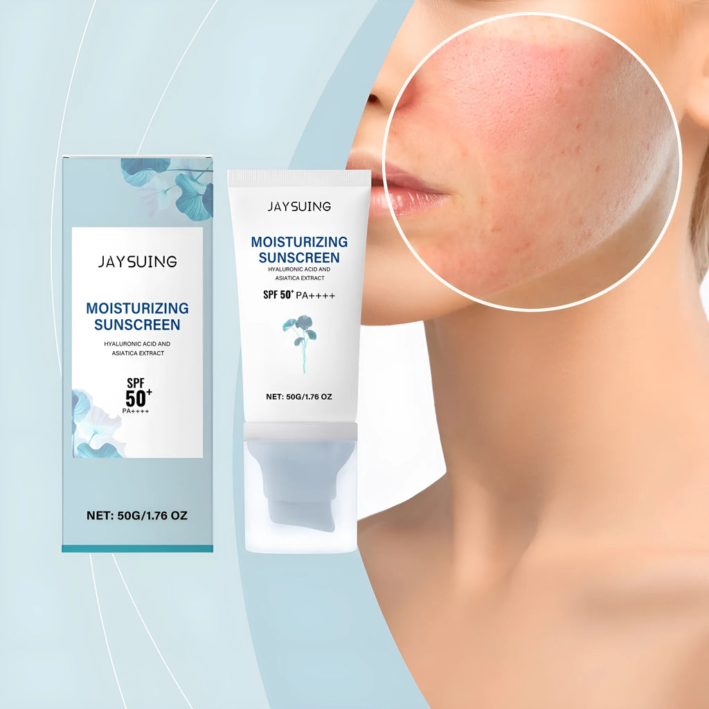 Home Portable Skincare Snow Grass Sunscreen 50g tube with centella extract and titanium dioxide