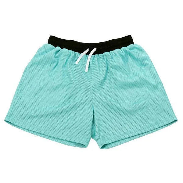 Men's mesh quick-drying athletic shorts in multiple colours for summer fitness