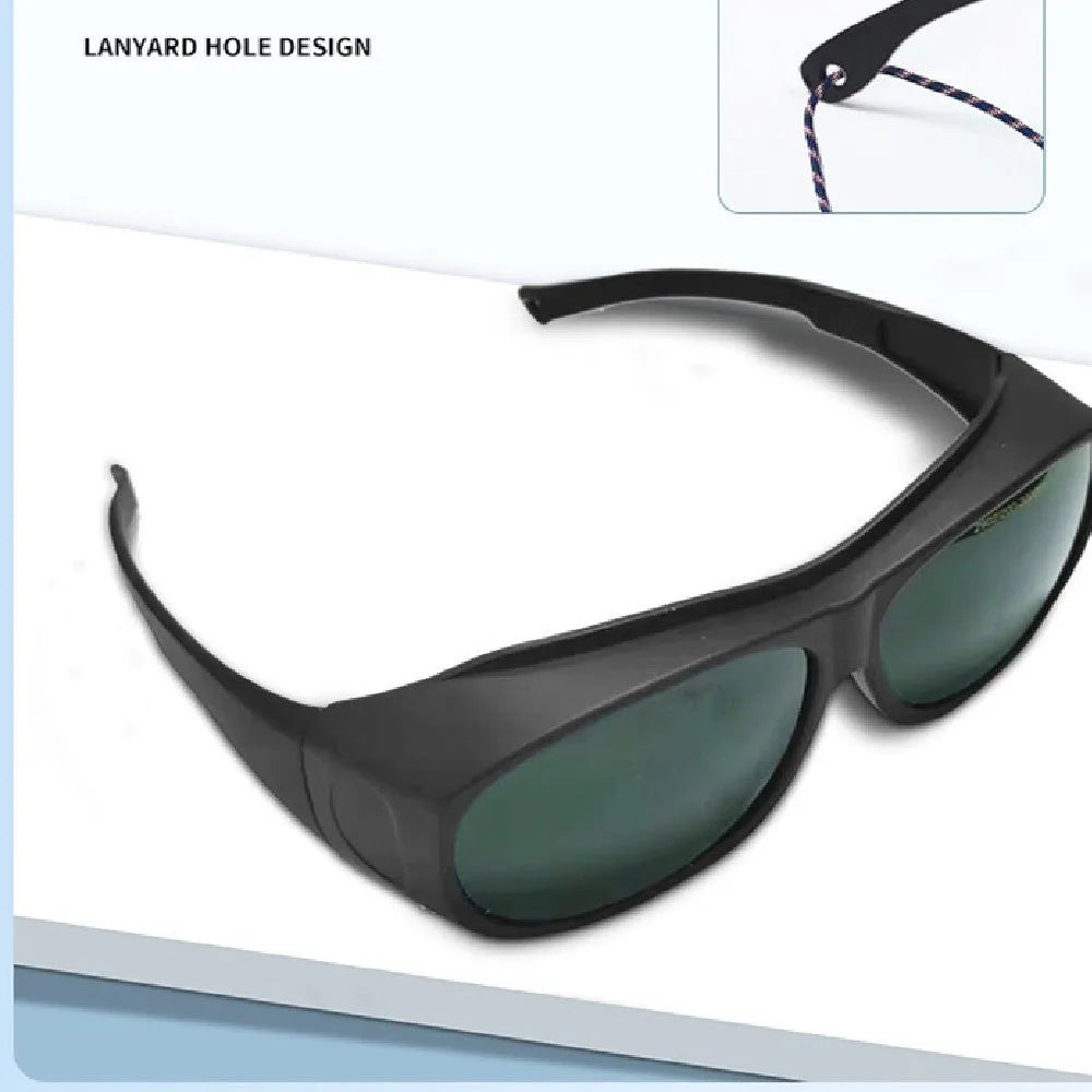 Laser protection goggles for skin rejuvenation and welding with 200-2000nm wavelength coverage