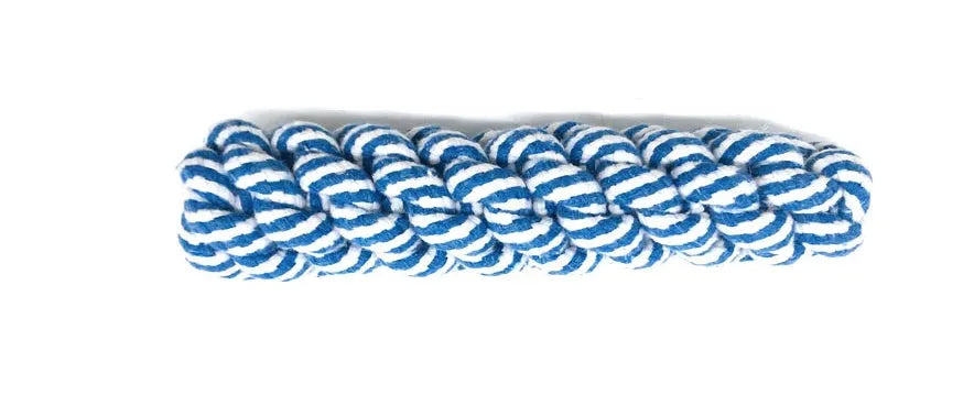12-piece cotton rope pet toy set in assorted colours for bite-resistant interactive dog play