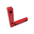 Aluminium alloy woodworking right angle positioning block with scale markings