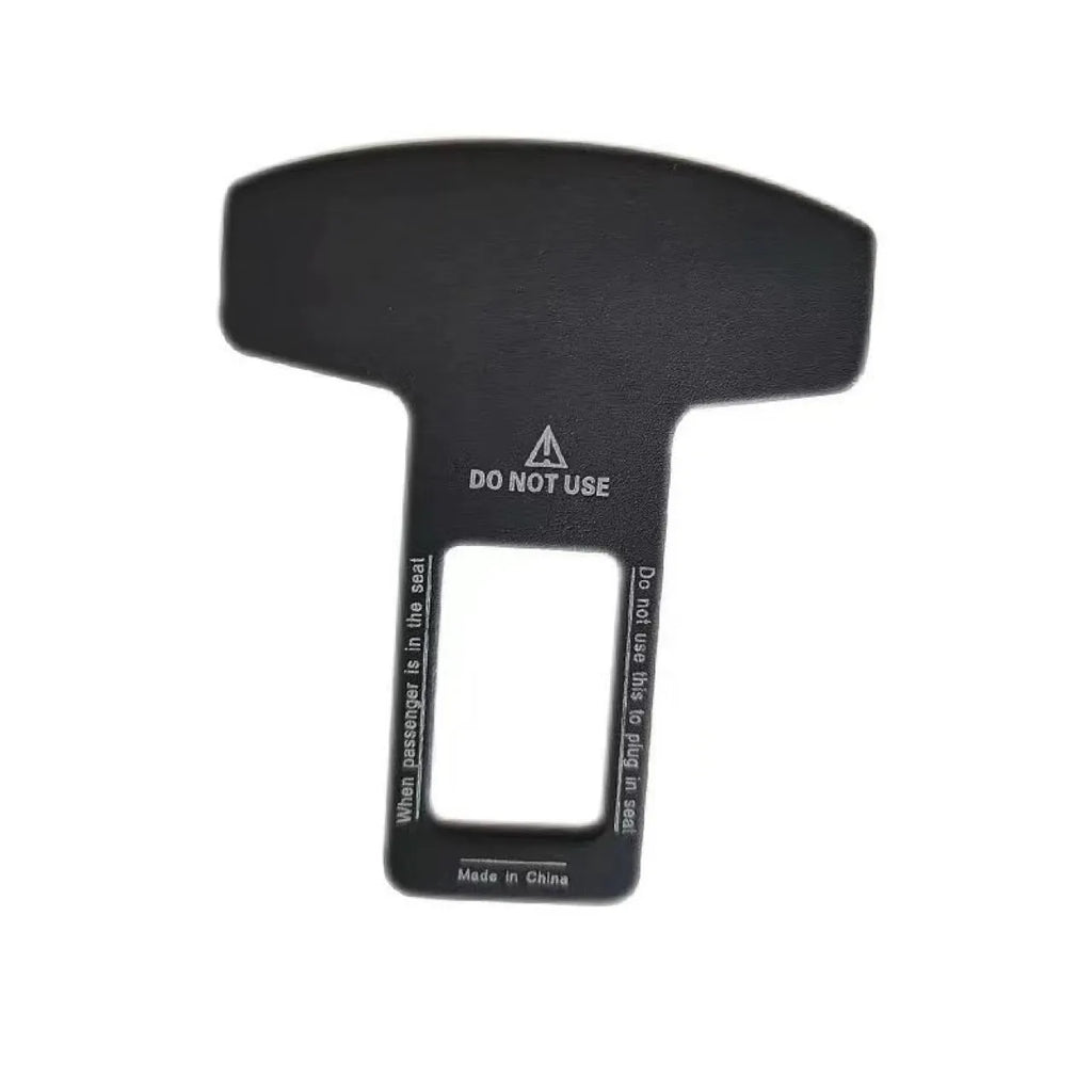 Lock tongue design bottle opener keychain in frosted carbon fibre with 2.1cm buckle pick head