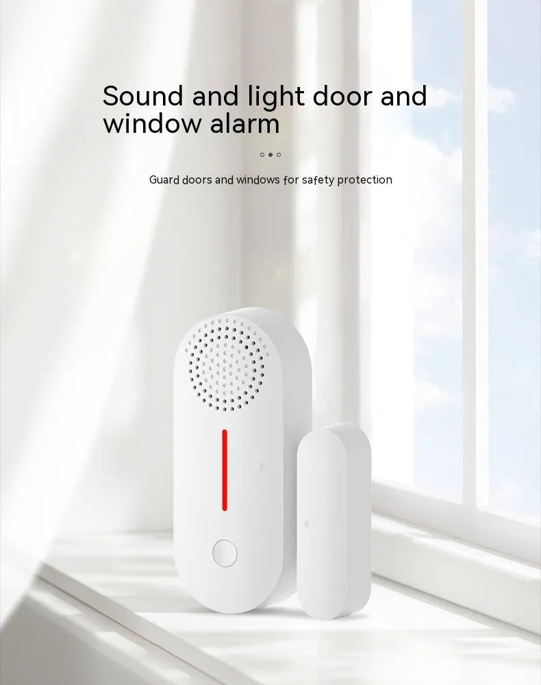 WiFi door magnetic sensor alarm wireless security device for smart homes