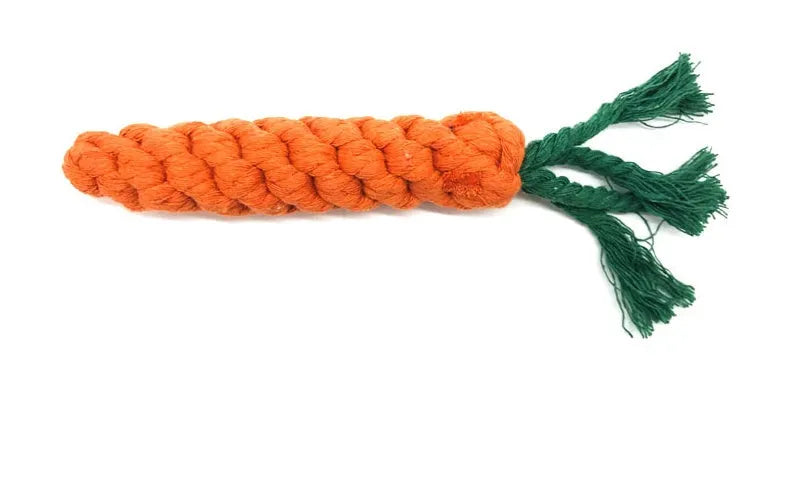 12-piece cotton rope pet toy set in assorted colours for bite-resistant interactive dog play