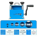 SD-017 manual wire stripping machine showing compact tool for 0.5-17mm wire diameters