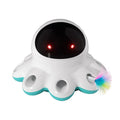 New Cat Teaser Electric Cat Toy shiny automatic funny cat toy with feather attachment and Type-C cable