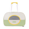 Foldable cat backpack in Oxford cloth with 15 jin capacity, shown in blue colour option