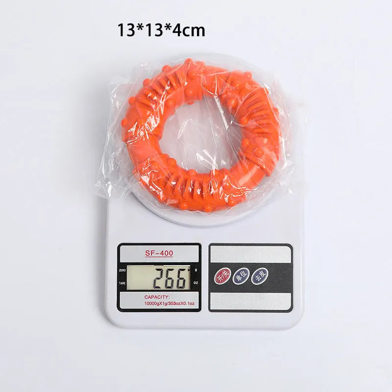 Blue orange red dog fetch stick toy lightweight hollow chew toy 13cm length