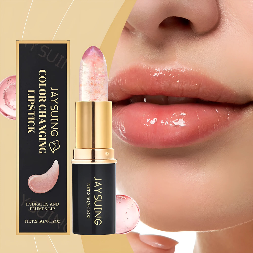 Moisturizing colour changing lipstick in tube, 3.5g, pH-adaptive formula with hyaluronic acid and jojoba oil