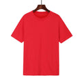 Men's cotton loose-fit T-shirt in black with short sleeves and crew neck design