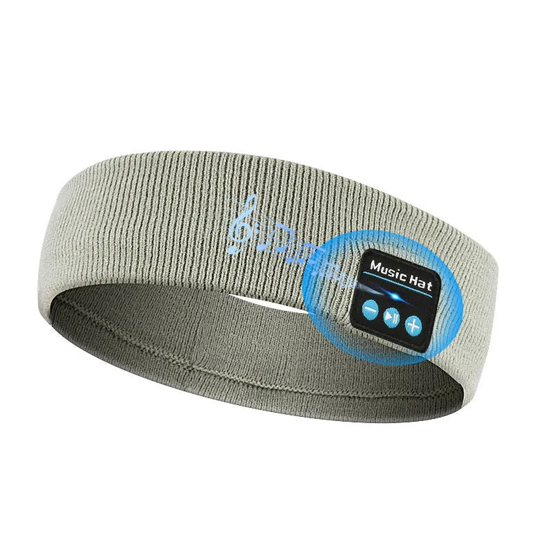 Bluetooth 5.4 eye mask sports scarf with removable washable hair band in three colour options
