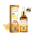 Anti-Aging Liquid Face Serum 30ml bottle with active ingredients hyaluronic acid, bee venom, botox