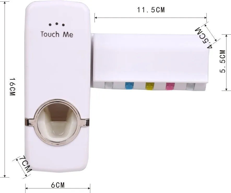 White and wine red plastic silicone toothbrush holder set with suction mount on a bathroom tile wall
