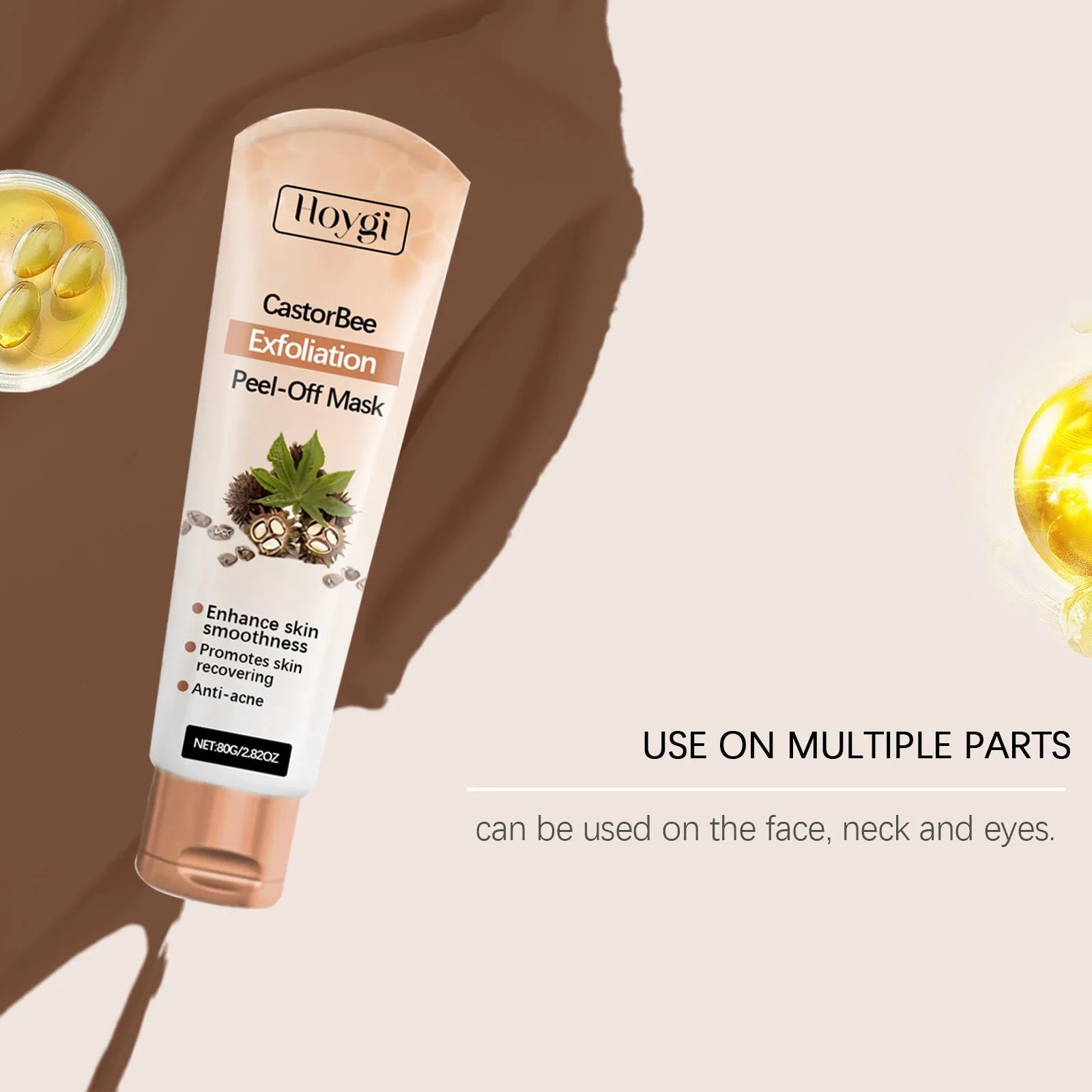Mild Cutin Tearing Mask 80g tube with moisturising and hydrating formula containing collagen and bee venom