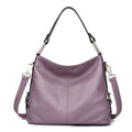 Genuine leather crossbody bag in vertical square shape with internal organisers and crossbody strap