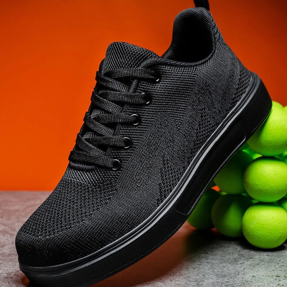Unisex thick-soled sports casual board shoes in white with mesh upper and flat heel, sizes 35-41