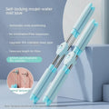 Blue children's adjustable open back stick for yoga and posture exercises