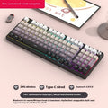 98-key wireless mechanical keyboard kit with display screen options and metal control knob