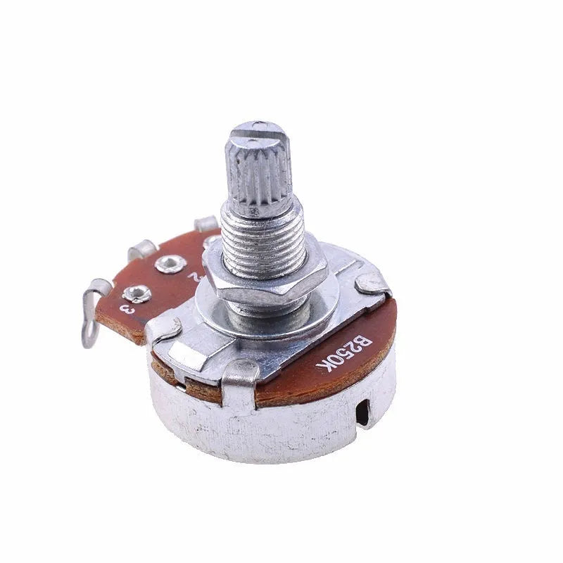 Metal electric guitar potentiometer knob replacement part for tone and volume controls