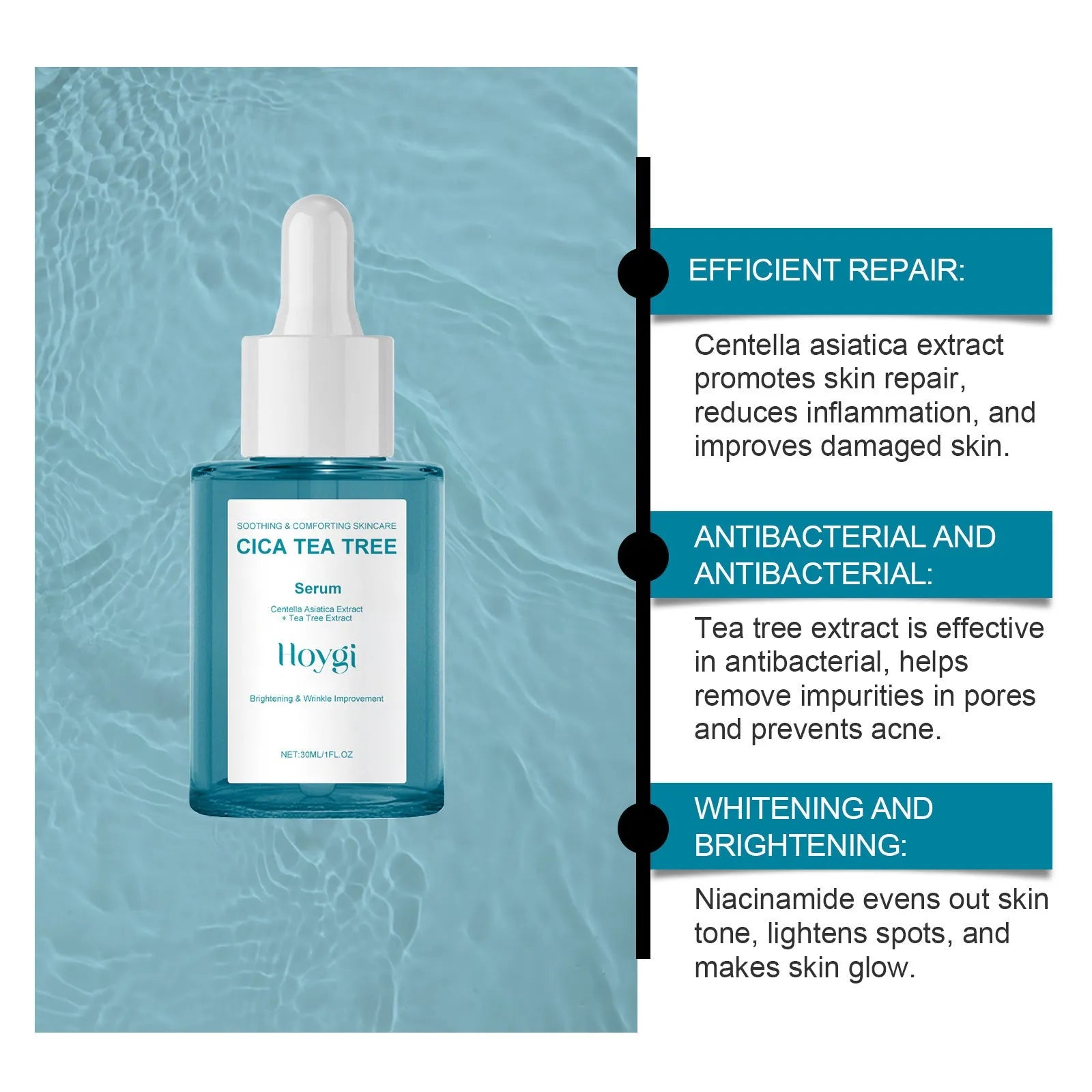 Centella Asiatica Firming Care Solution 30ml bottle – hydrating nursing treatment for skin firming and moisture