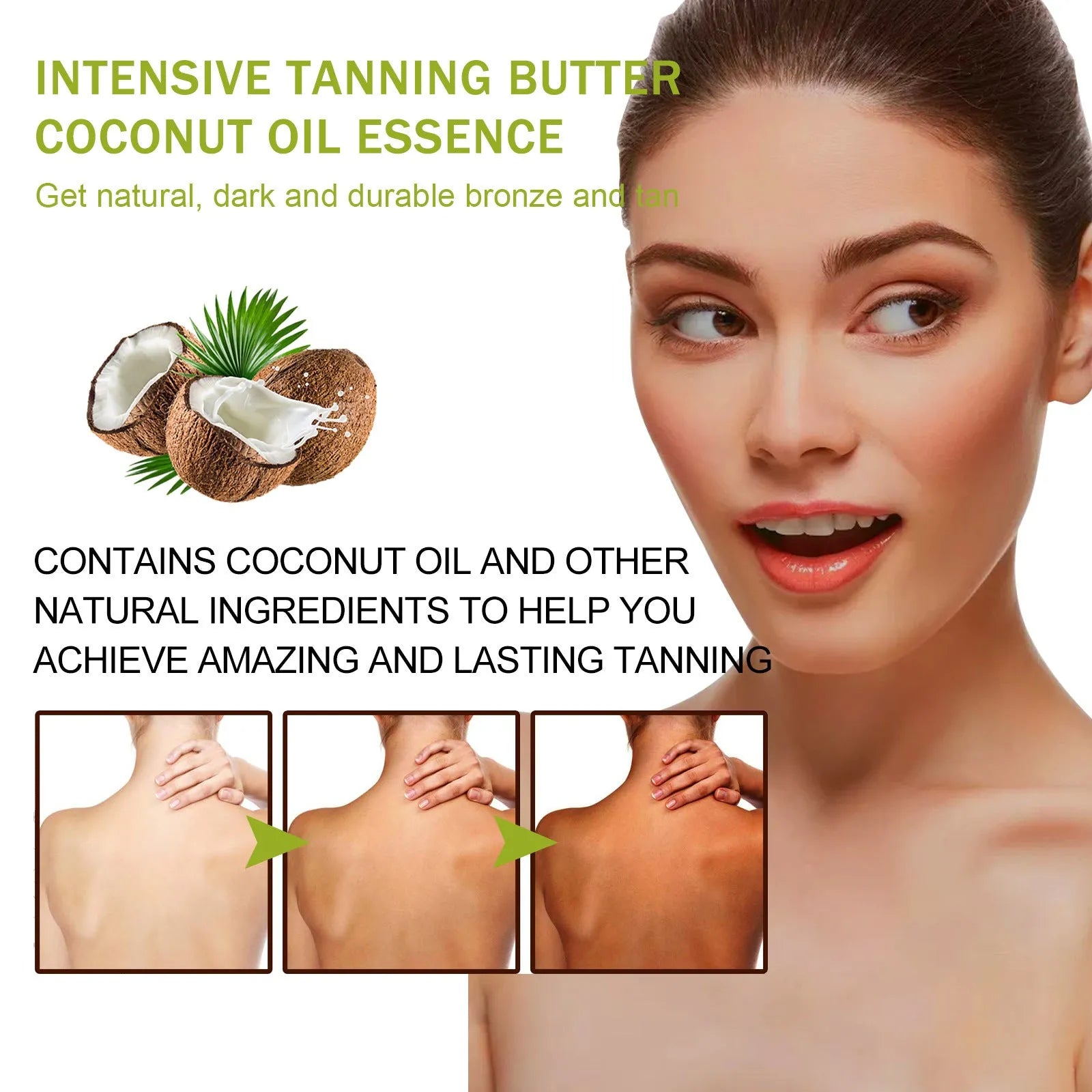 Coconut Help Black Frost blackening cream 100g jar with natural oil formula