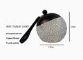 Modern dimmable desk lamp with touch control in minimalist European design