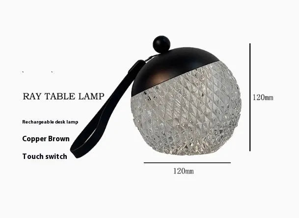 Modern dimmable desk lamp with touch control in minimalist European design