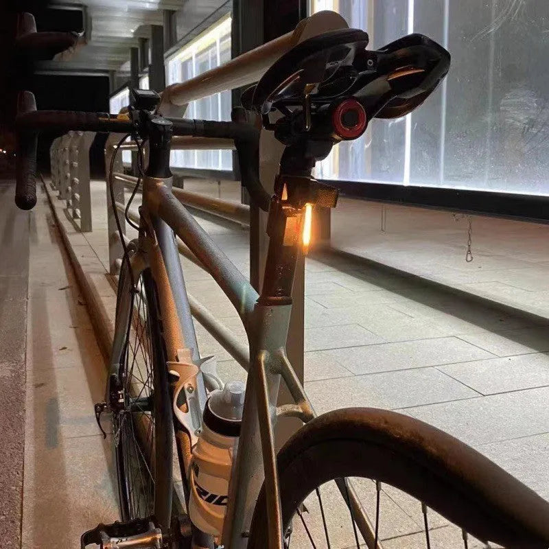 Motorcycle night riding taillight modification wiring waterproof USB charging in Yellow colour option