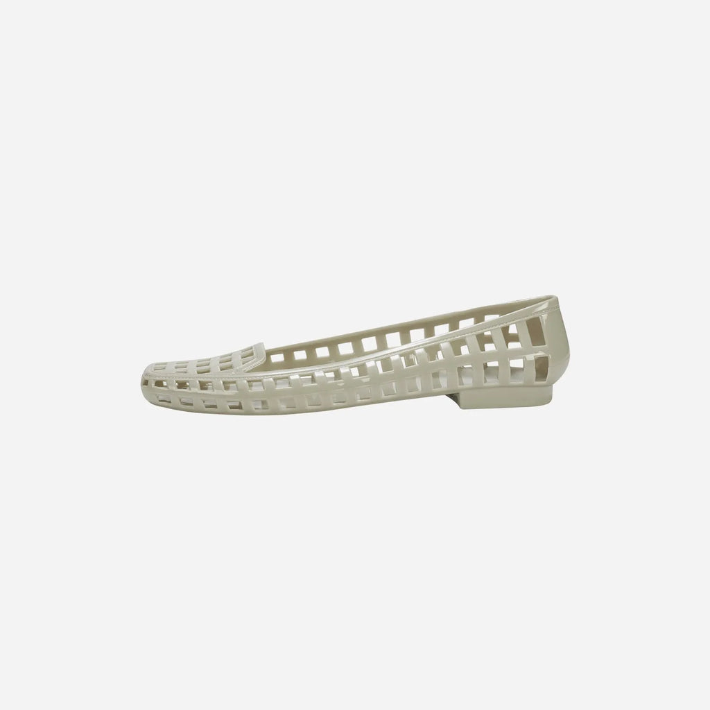 Gel square toe slippers in transparent colour with PVC sole for outdoor leisure, size 37