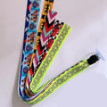 Children's helmet decorative streamer ribbon for roller skating and skiing helmets in multiple colour options