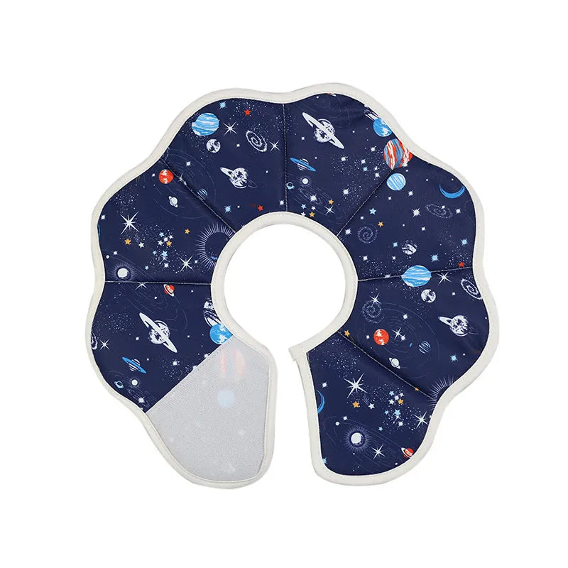 Soft cat recovery collar breathable waterproof adjustable S M size for small medium cats kittens