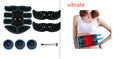K81 digital display abdominal muscle patch with three-piece configuration and multiple colour trim options