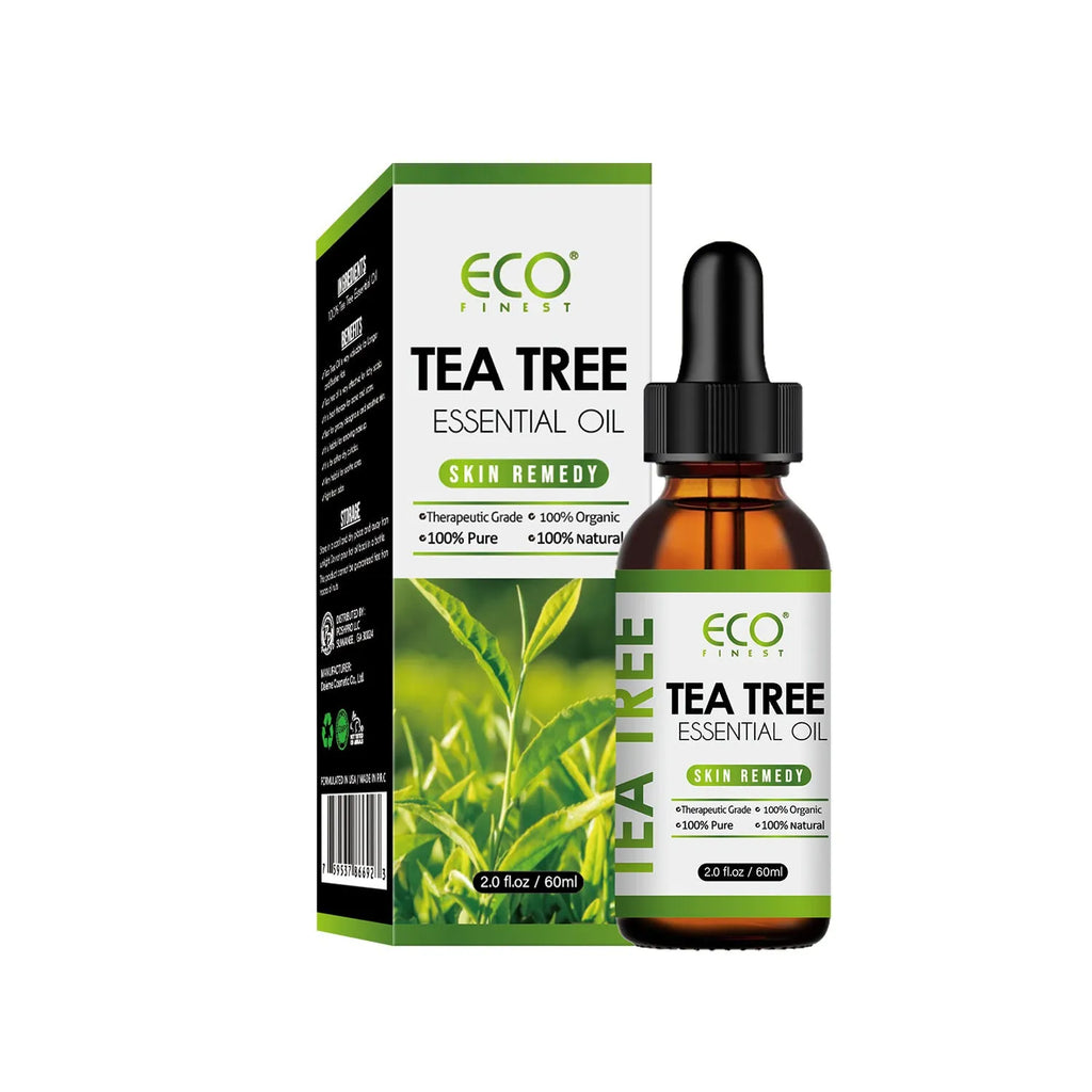 60ml bottle of Australian tea tree essential oil for skincare