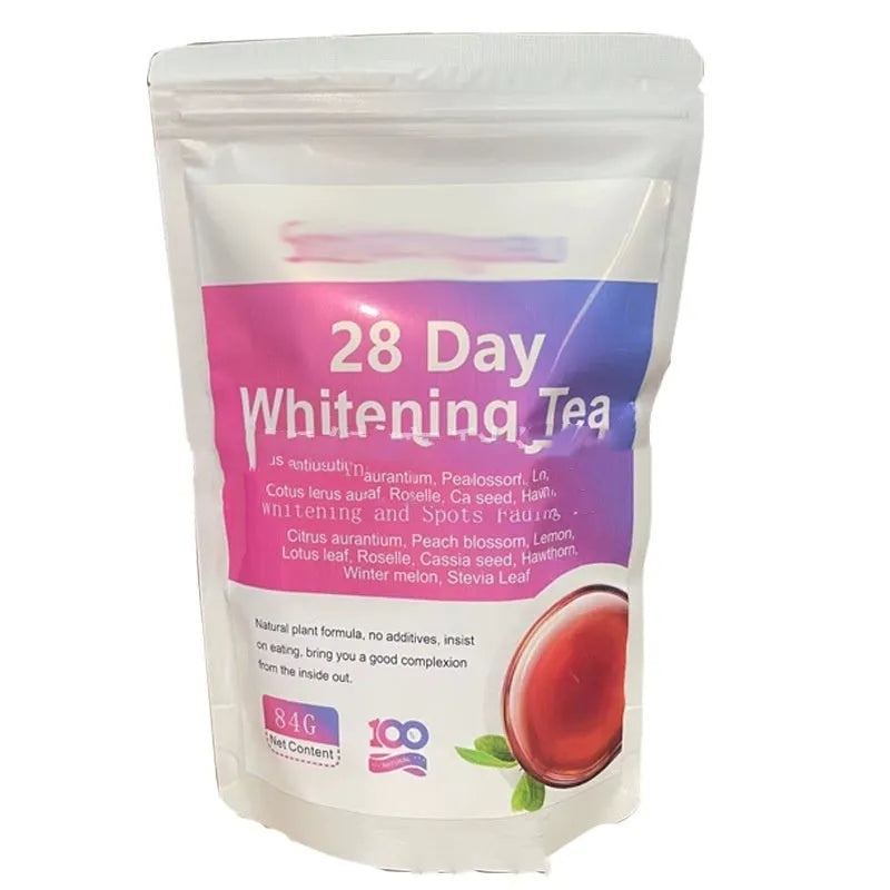 28 day herbal tea assortment with multiple blends including flat tummy tea and keto tea